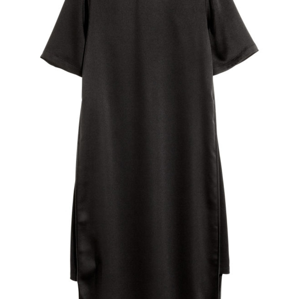 H&M Navy & Black Calf-Length Dress - Picture 2 of 3